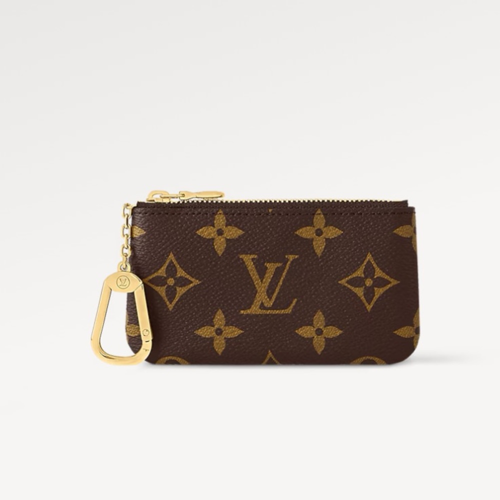 Louis Vuitton Brown Monogram key pouch